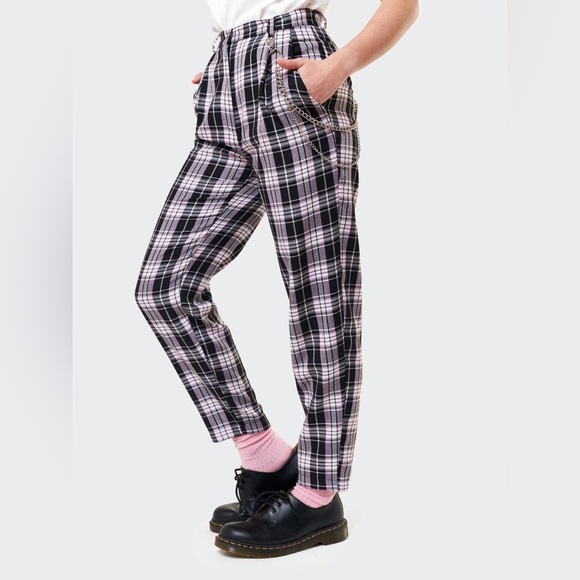 Minga London Womens Emma Plaid Pants - Picture 5 of 5